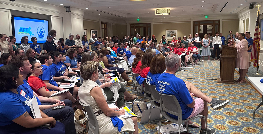 RetirementPlus Lobby Day with AFT Massachusetts on June 25 2025